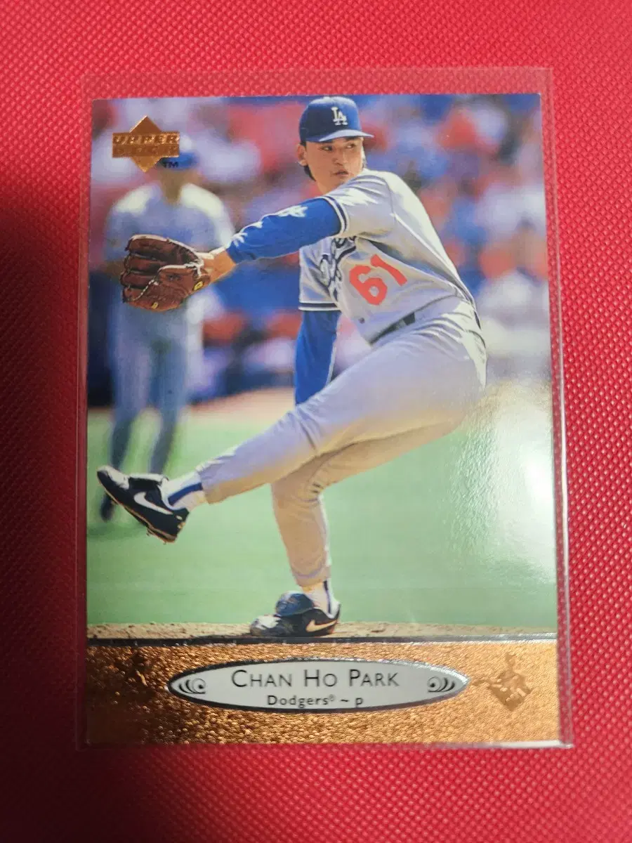 박찬호 1996 Upper Deck base 카드